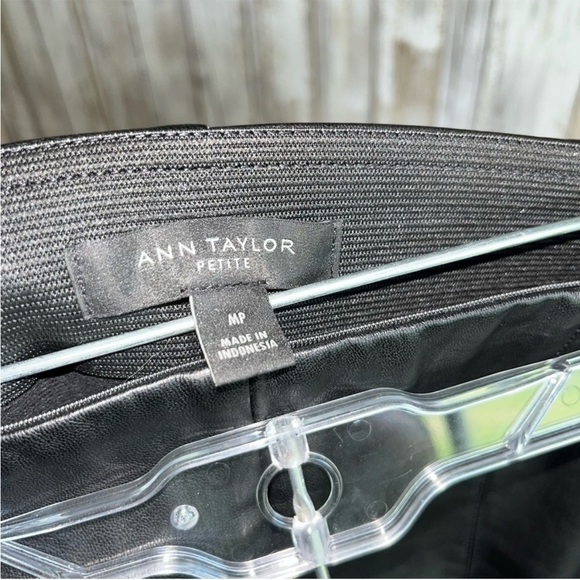 Ann Taylor Faux Leather Side Zip Pants - Picture 6 of 6